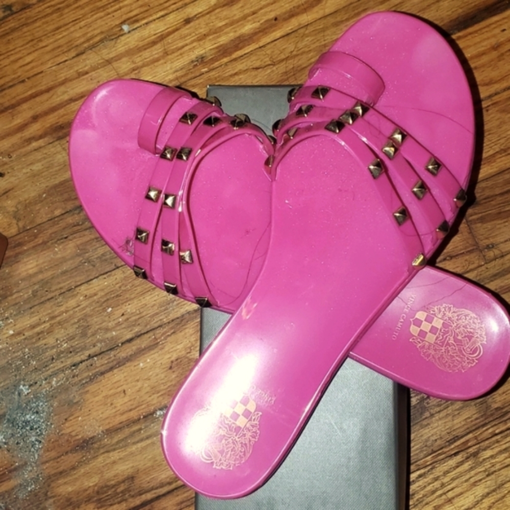 Vince Camuto Studded Jelly Sandal